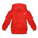 Kids‘ Premium Hoodie  WITH  WHITE LOGO - red