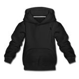 Kids‘ Premium Hoodie  WITH BLACK  LOGO - black