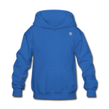 Kids' Hoodie  WITH  SILIVER LOGO - royal blue