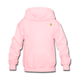 Kids' Hoodie  WITH GOLD  LOGO - pink