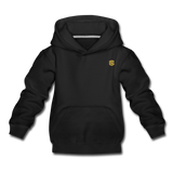 Kids‘ Premium Hoodie  WITH  GOLD LOGO - black