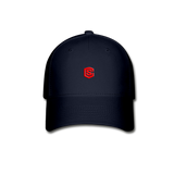 Baseball Cap WITH  RED LOGO - navy