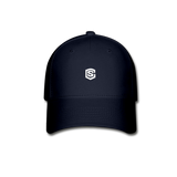 Baseball Cap WITH WHITE  LOGO - navy