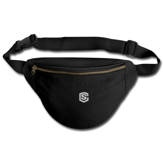 Fanny Pack | Comfort Colors 344 WITH  SILIVER LOGO - black