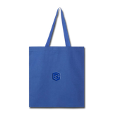 Tote Bag WITH BLUE  LOGO - royal blue