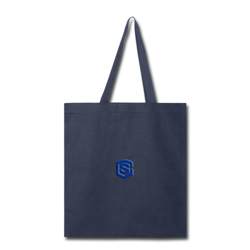 Tote Bag WITH BLUE  LOGO - navy