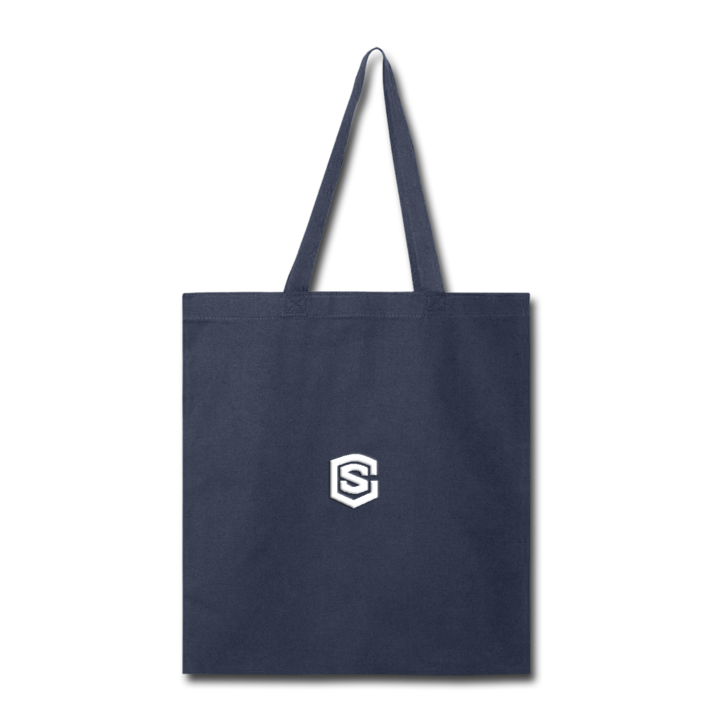 Tote Bag WITH WHITE  LOGO - navy
