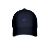 Baseball Cap WITH BLUE  LOGO - navy