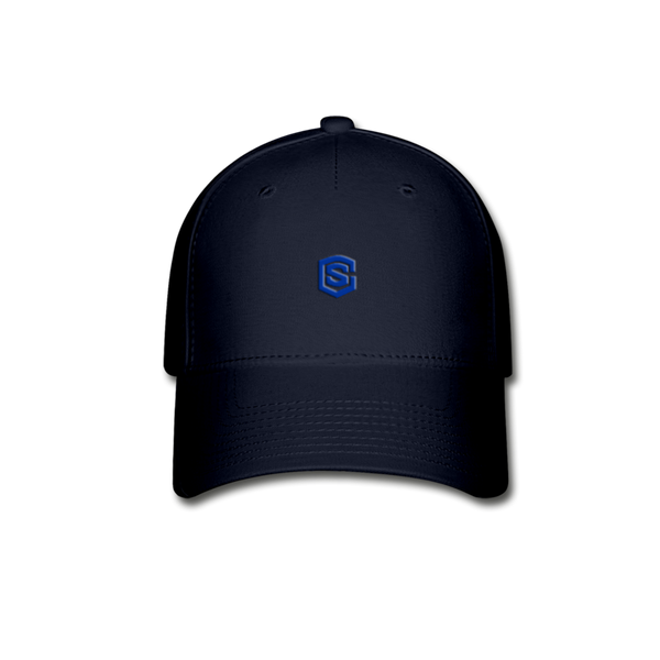 Baseball Cap WITH BLUE  LOGO - navy