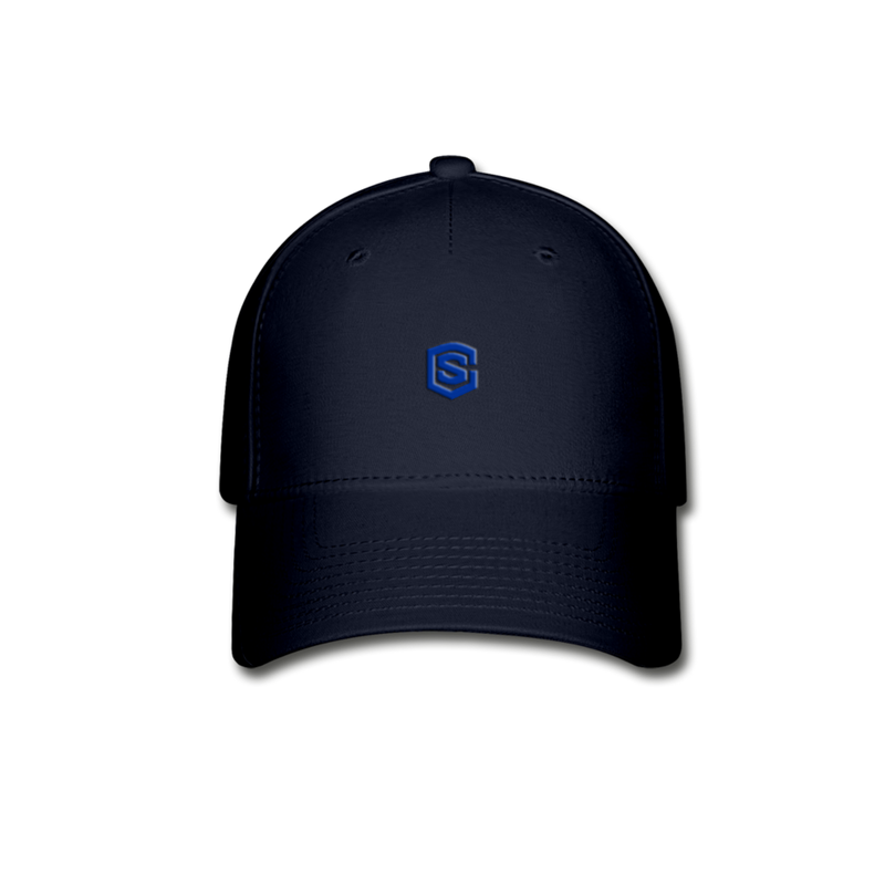 Baseball Cap WITH BLUE  LOGO - navy