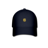 Baseball Cap WITH GOLD  LOGO - navy