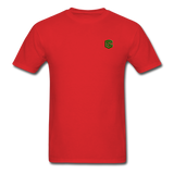 Unisex Classic T-Shirt WITH GREEN LOGO - red