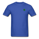 Unisex Classic T-Shirt WITH GREEN LOGO - royal blue