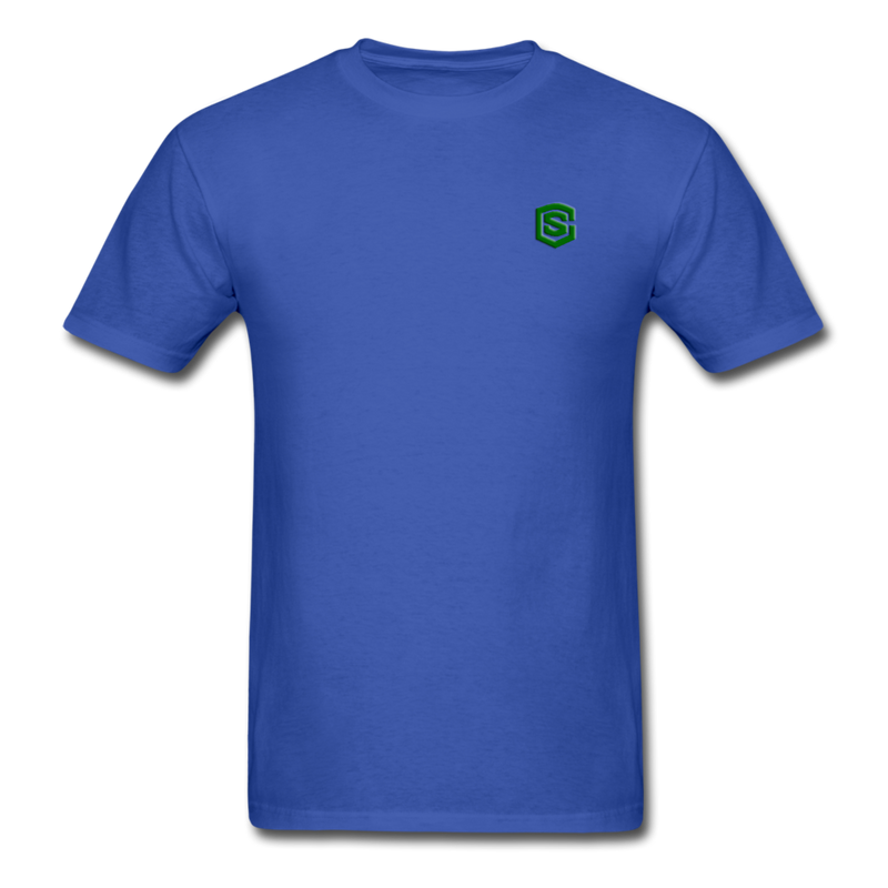 Unisex Classic T-Shirt WITH GREEN LOGO - royal blue