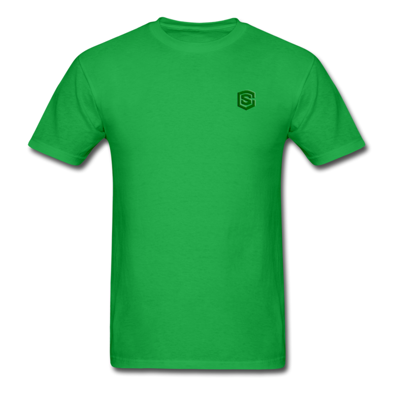 Unisex Classic T-Shirt WITH GREEN LOGO - bright green