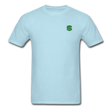 Unisex Classic T-Shirt WITH GREEN LOGO - powder blue