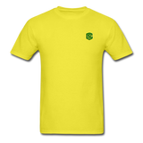 Unisex Classic T-Shirt WITH GREEN LOGO - yellow