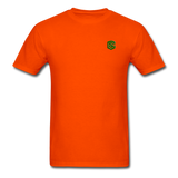 Unisex Classic T-Shirt WITH GREEN LOGO - orange