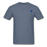 Unisex Classic T-Shirt with BLUE logo - denim