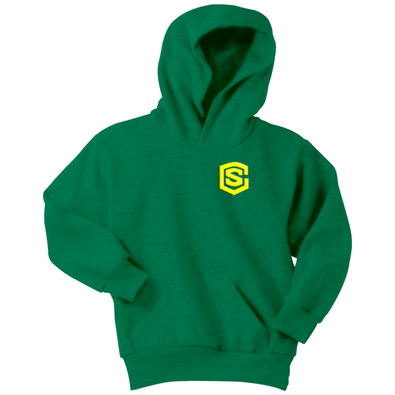 Youth Hoodie WITH YELLOW LOGO