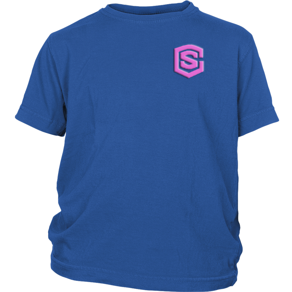 District Youth Shirt WITH PINK LOGO