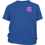 District Youth Shirt WITH PINK LOGO