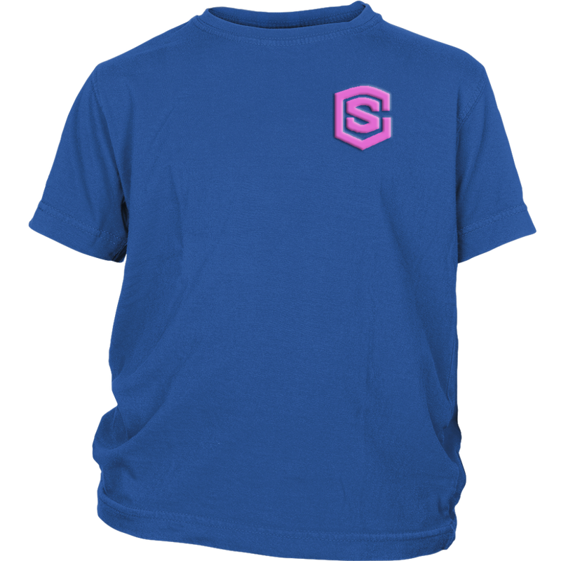 District Youth Shirt WITH PINK LOGO