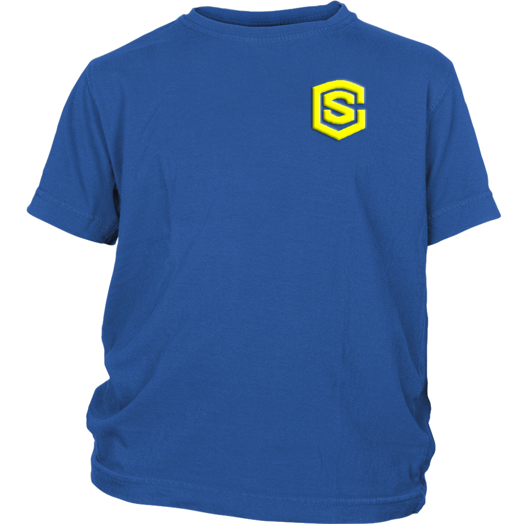 District Youth Shirt WITH YELLOW LOGO