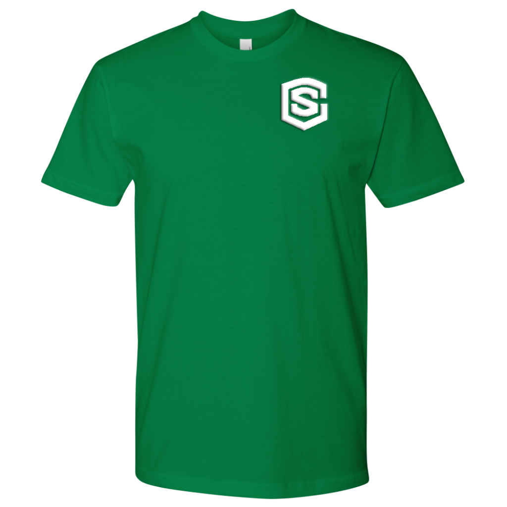 Next Level Mens Shirt WITH WHITE LOGO