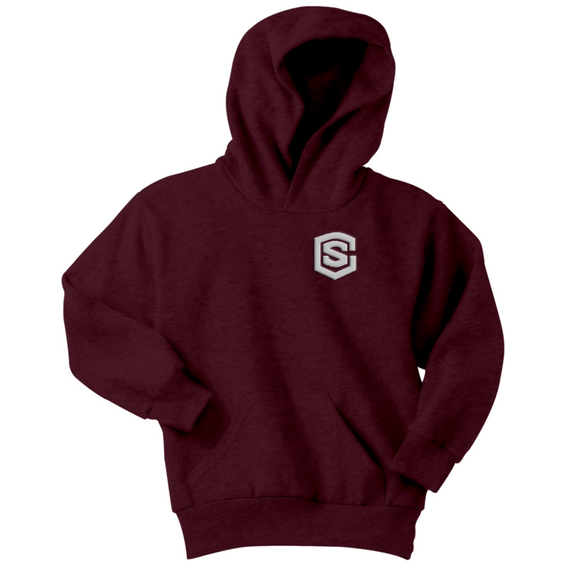 Youth Hoodie WITH SILIVER LOGO