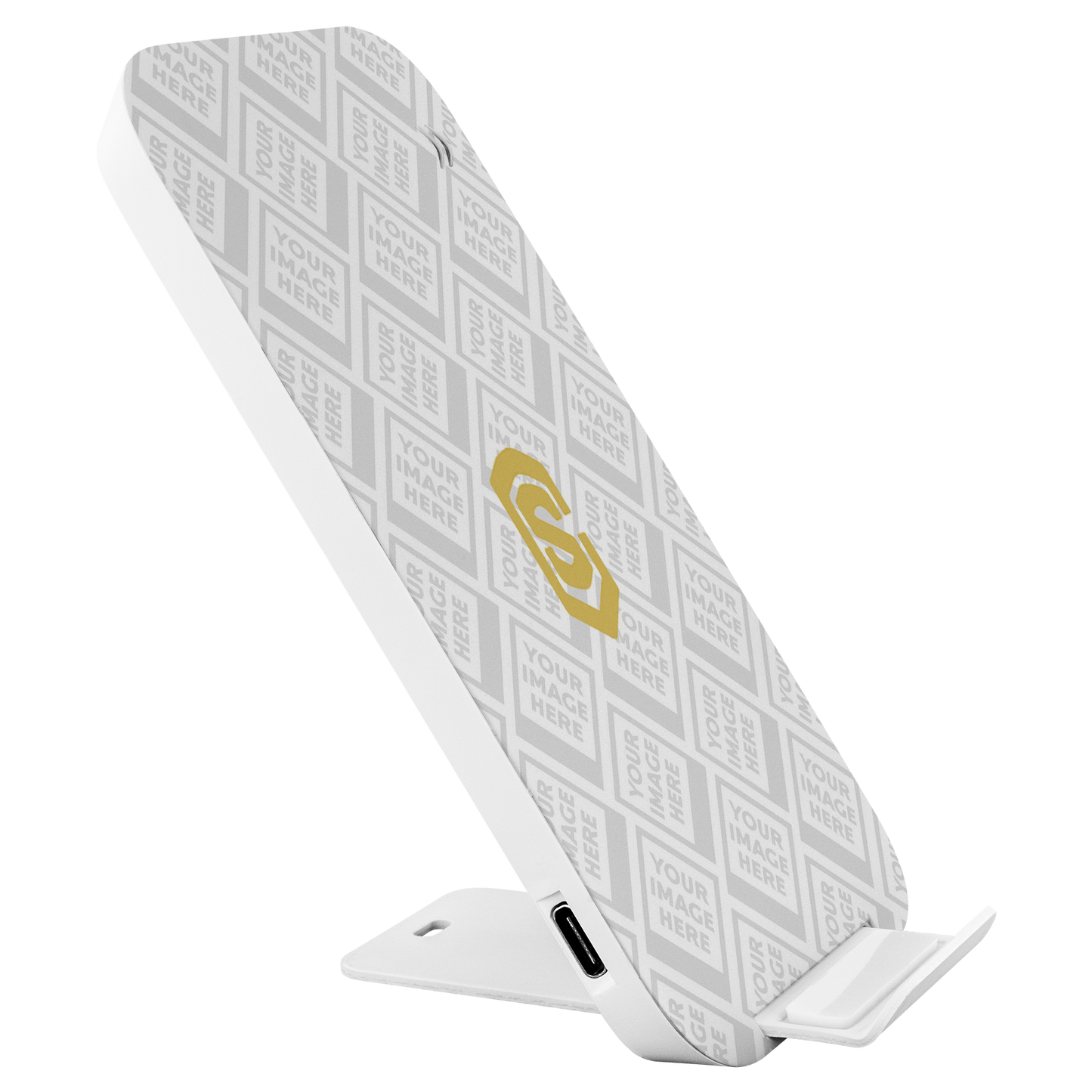Personalized Prontimus - Wireless Charging Stand  WITH GOLD LOGO