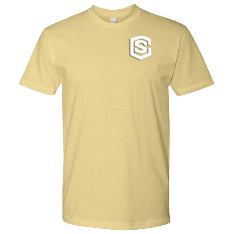 Next Level Mens Shirt WITH WHITE LOGO