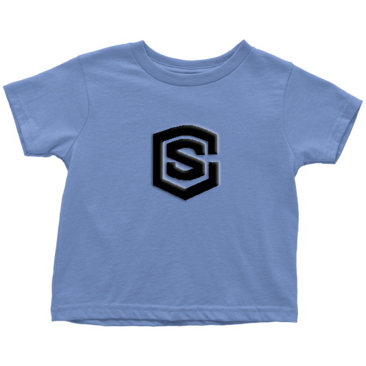 Toddler T-Shirt WITH  BLACK LOGO