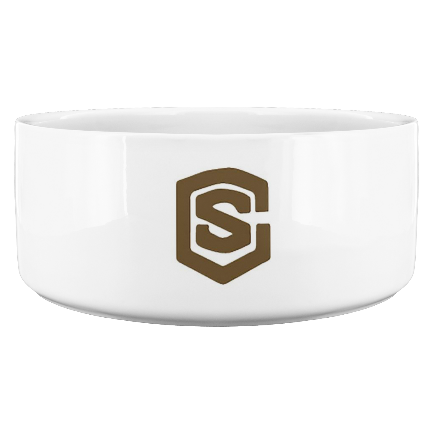Dog Bowl WITH BROWN LOGO