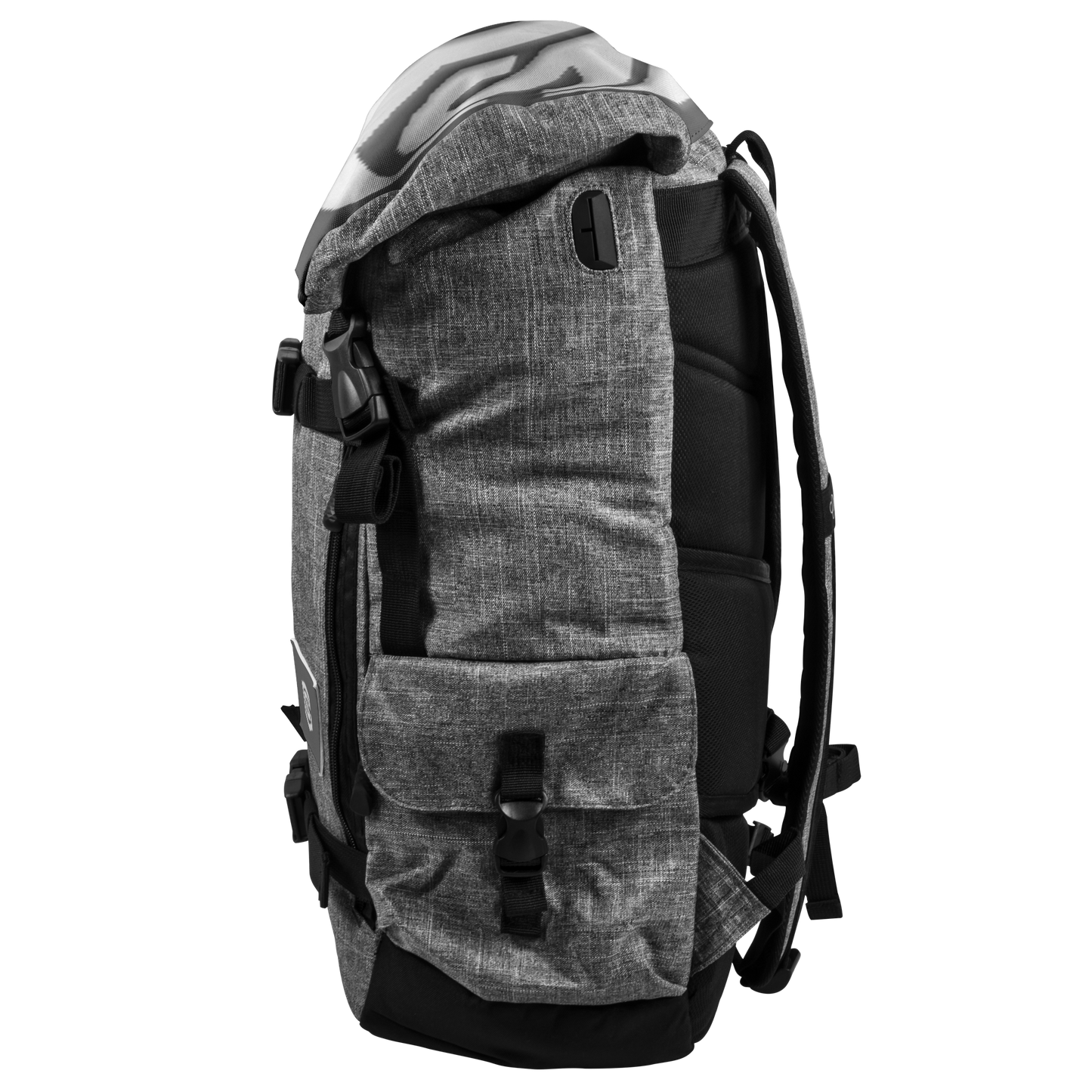 GRAY PENRYN BACKPACK GRAY LOGO