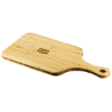 Wood Cutting Board With Handle WITH SILIVER LOGO