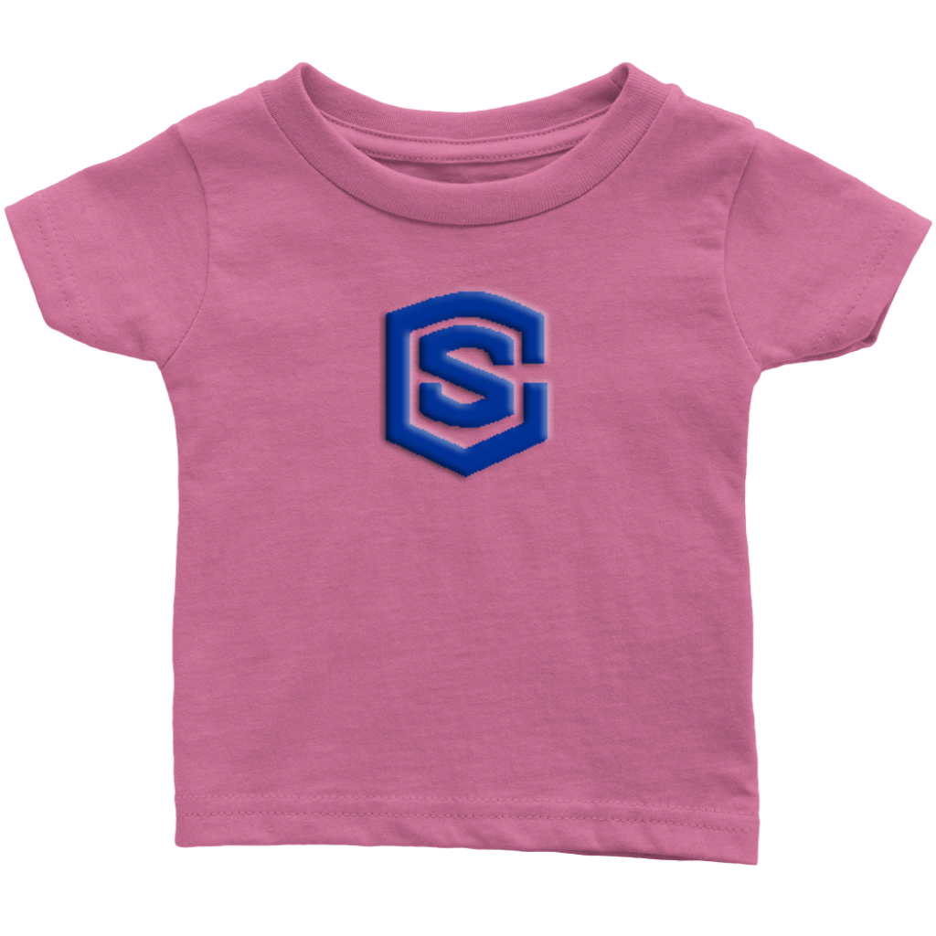 Infant T-Shirt WITH BLUE LOGO