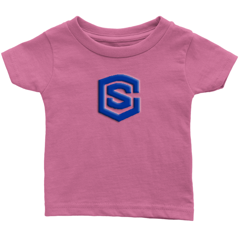 Infant T-Shirt WITH BLUE LOGO
