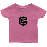 Infant T-Shirt WITH BLACK LOGO