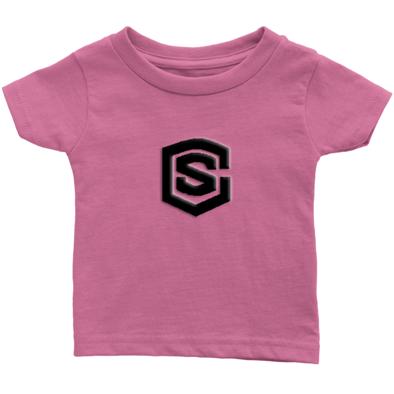 Infant T-Shirt WITH BLACK LOGO