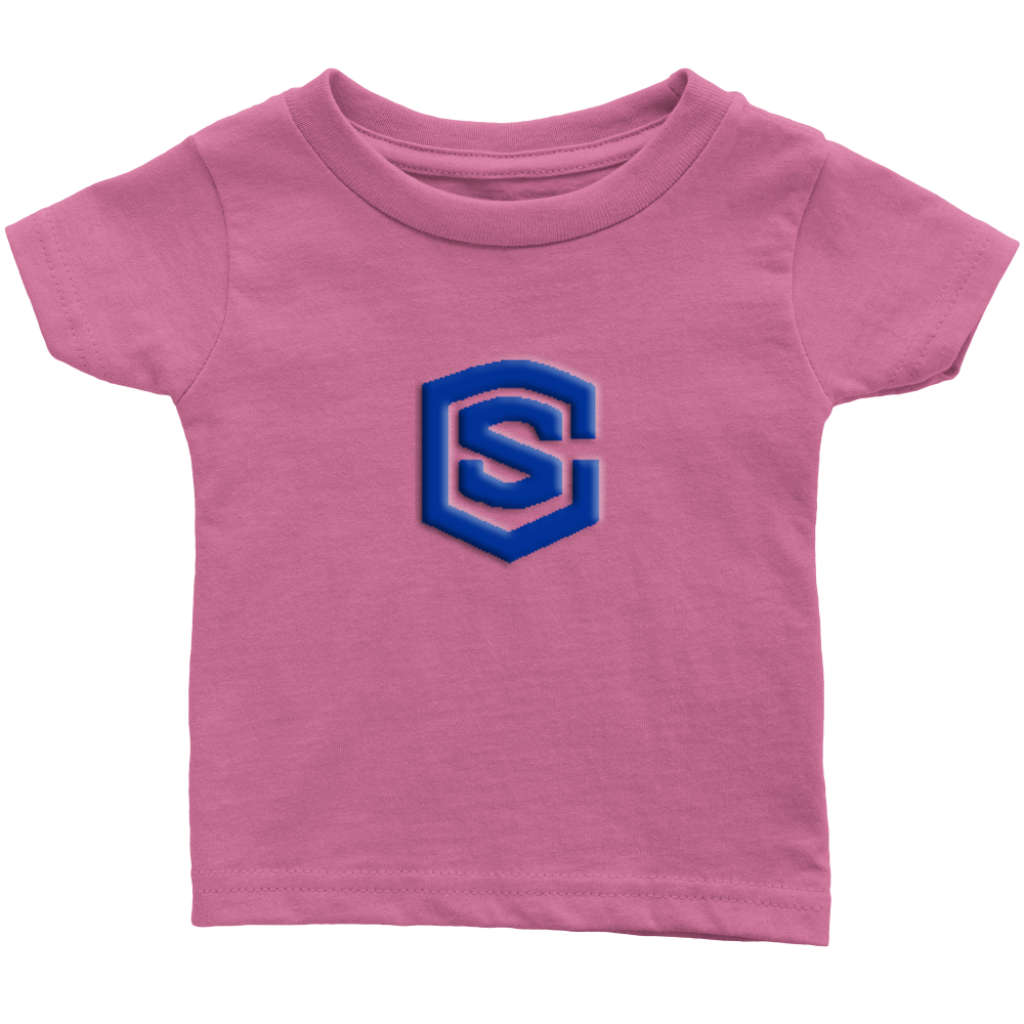 Infant T-Shirt WITH BLUE LOGO
