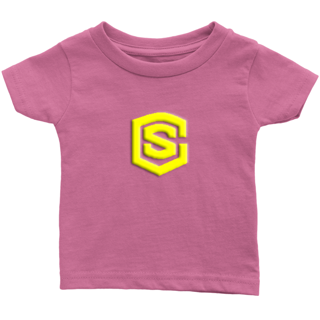 Infant T-Shirt WITH YELLOW LOGO