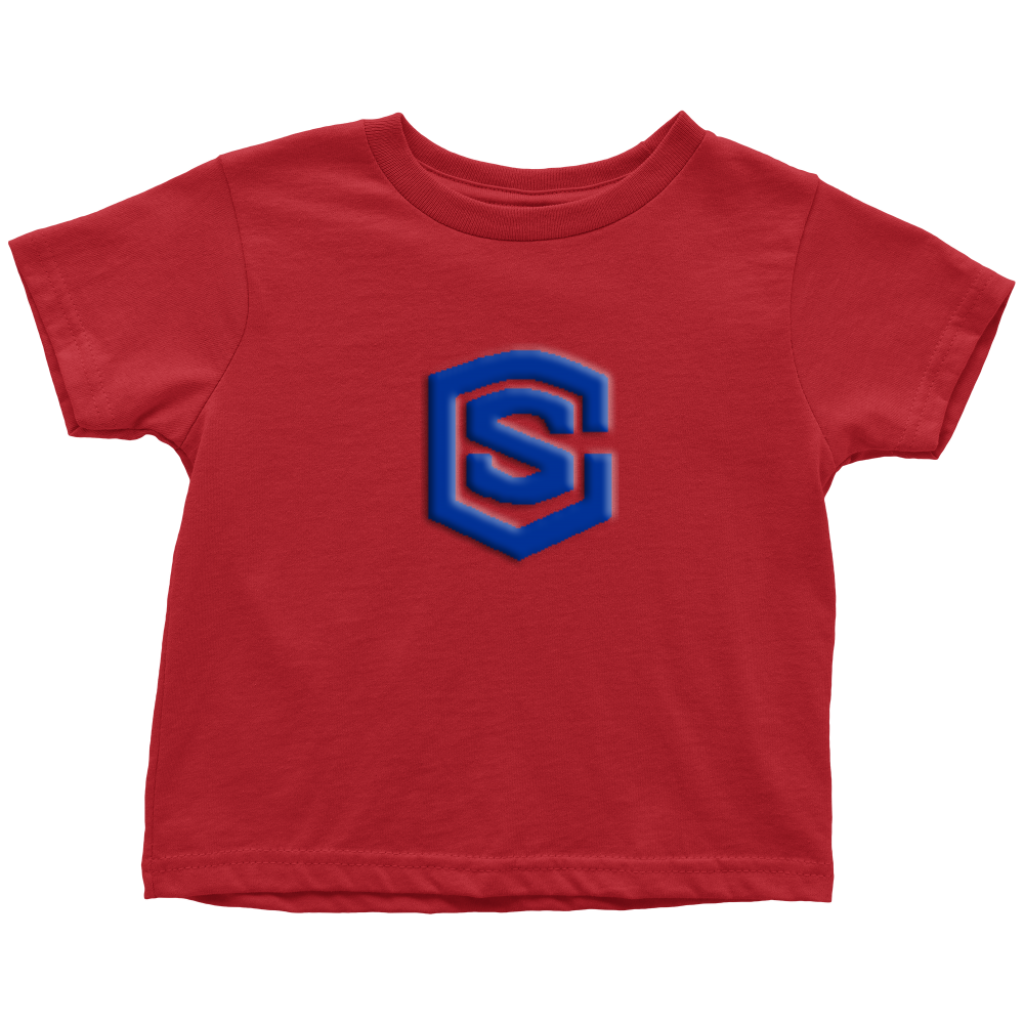 Toddler T-Shirt WITH BLUE  LOGO