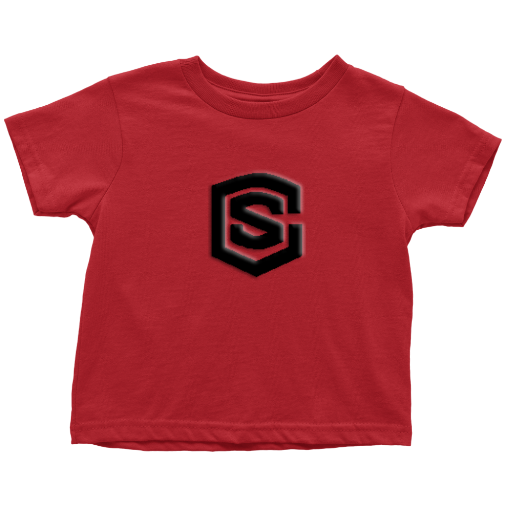 Toddler T-Shirt WITH  BLACK LOGO